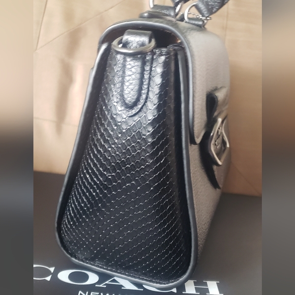 💫Coach Morgan Top Handle Satchel Bag - Picture 11 of 13